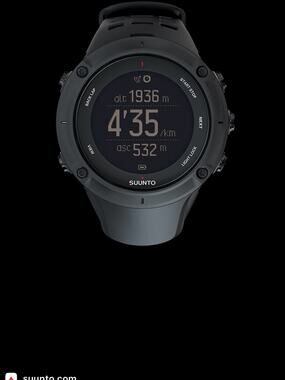 Suunto Ambit3 Peak Black GPS Multisport Watch OW143 + Charger